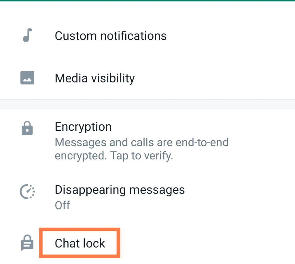 chat Lock